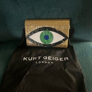 RARE Kurt Geiger eye purse